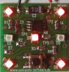 Experimentierw&uuml;rfel in SMD-Technik (2)